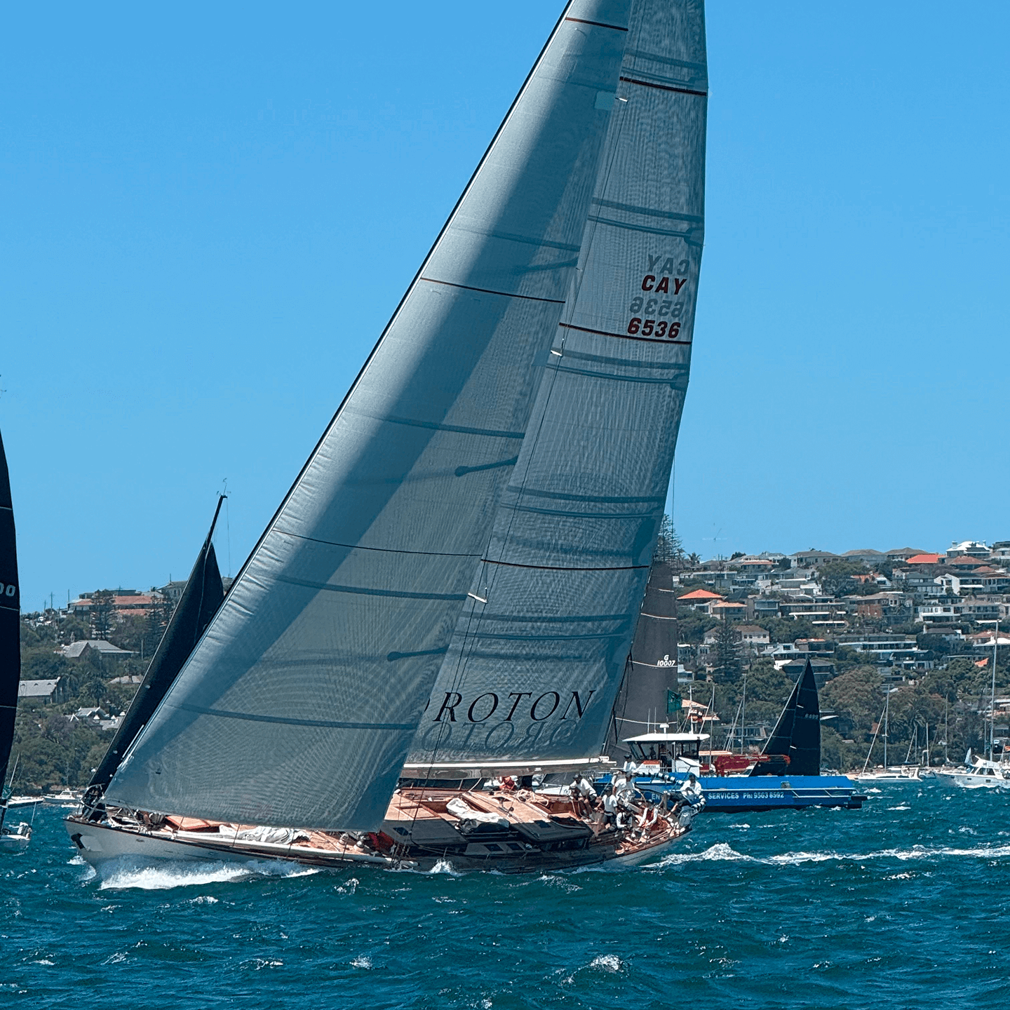 An image showing a sailboat on the water.